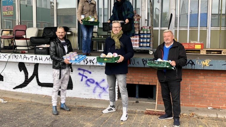 Rettung der Tafel in Rothenburgsort